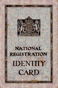 Front Cover of a National Registration Identity Card